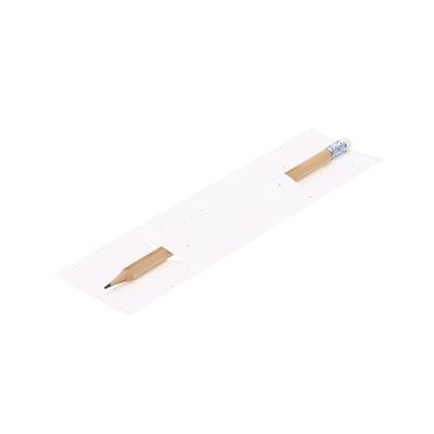 Lápiz de manera natural con funda