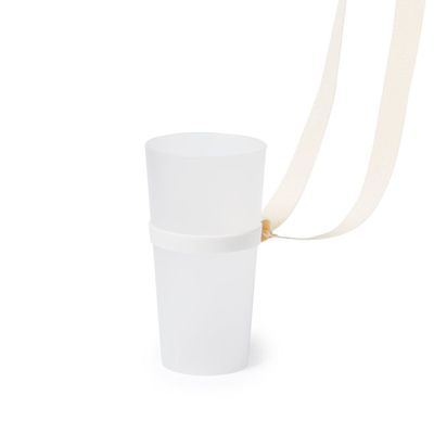 Lanyard Algodón con Portavasos Silicona