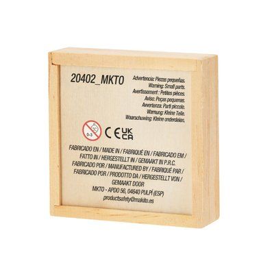 Laberinto de Madera con Bola Metálica
