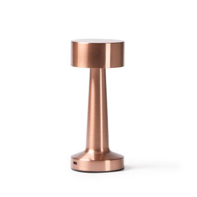 Lámpara 3 modos de luz LED 1200 mAh Rosa Dorado