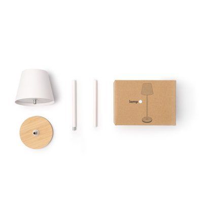 Lámpara con 3 modos de luz LED