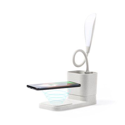 Lámpara Cargador con Caña de Trigo 10W USB