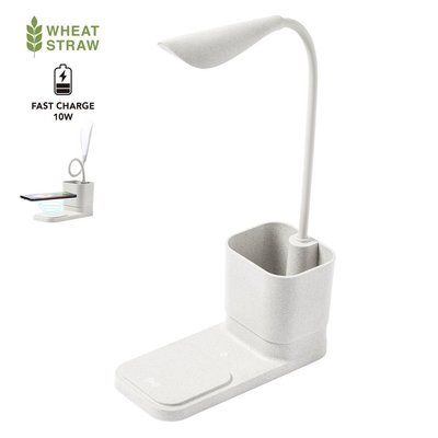Lámpara Cargador con Caña de Trigo 10W USB
