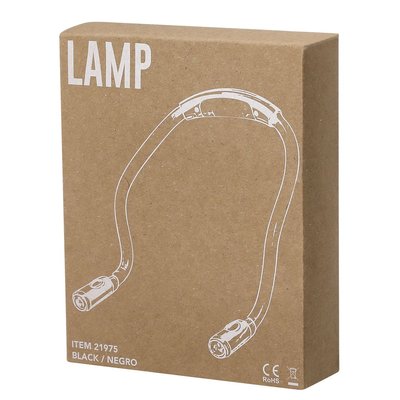 Lámpara ergonómica con cuerpo flexible
