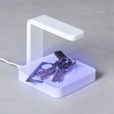 Lámpara esterilizadora UV con cargador para móvil