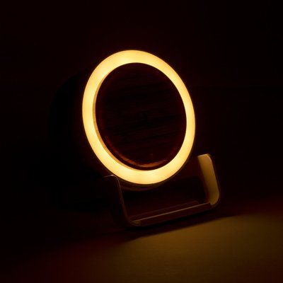 Lámpara LED con Altavoz y Cargador Qi