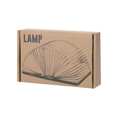 Lámpara LED portátil forma libro