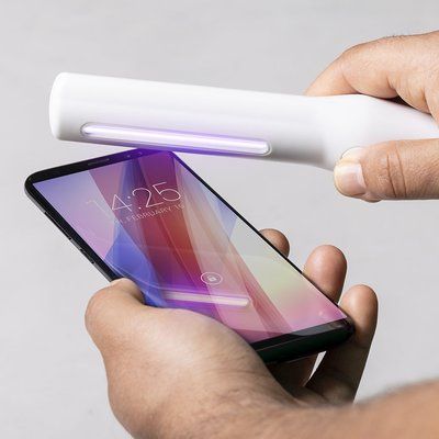 Lámpara de mano con luz UV germicida y esterilizadora publicitaria