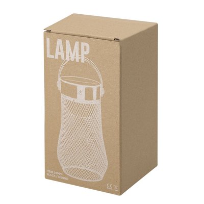 Lámpara de metal con 3 modos de luz