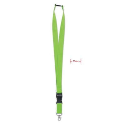 Lanyard 25mm Desmontable con Cierre Lima