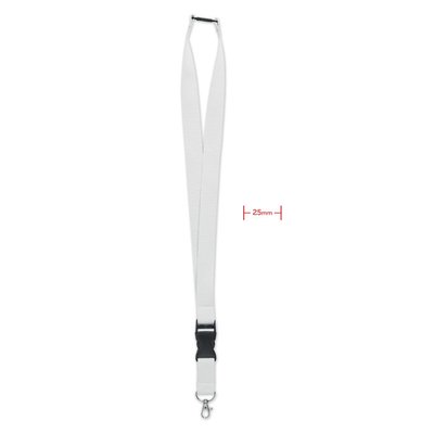 Lanyard 25mm Desmontable con Cierre