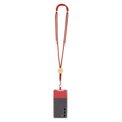 Lanyard con accesorio para smartphone