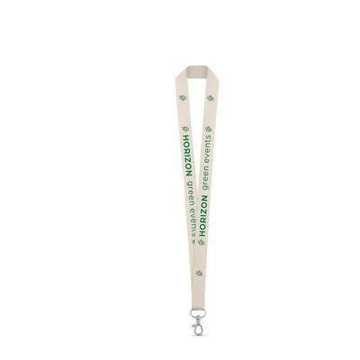 Lanyard de Algodón 2cm con Mosquetón
