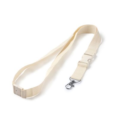 Lanyard de algodón con cierre seguridad