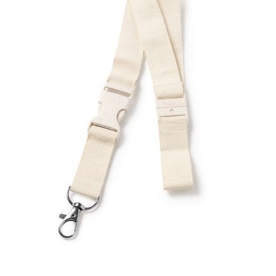 Lanyard de algodón con cierre seguridad