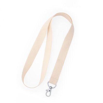 Lanyard de algodón con mosquetón