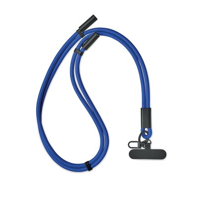 Lanyard con cable de carga y datos 60 W Azul Royal