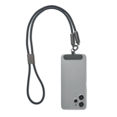 Lanyard con cable cargador móvil tipo C
