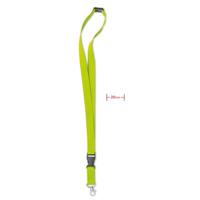 Lanyard con Cierre y Hebilla Desmontable Lima