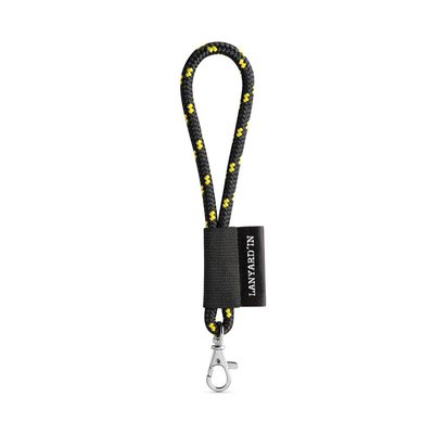 Lanyard corto con mosquetón