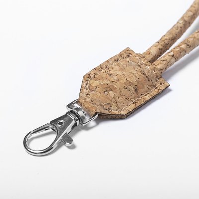 Lanyard Ecológico de Corcho con Mosquetón