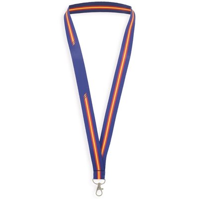 Lanyard España con Mosquetón