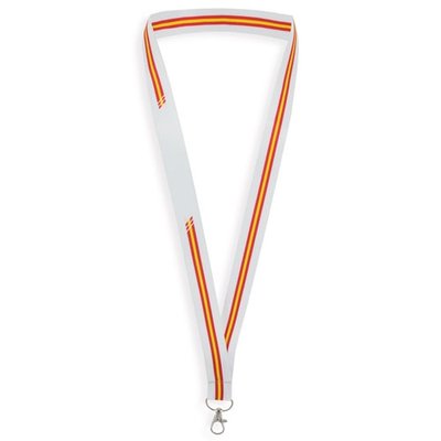 Lanyard España con Mosquetón
