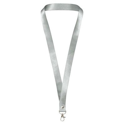 Lanyard metálico en oro o plata