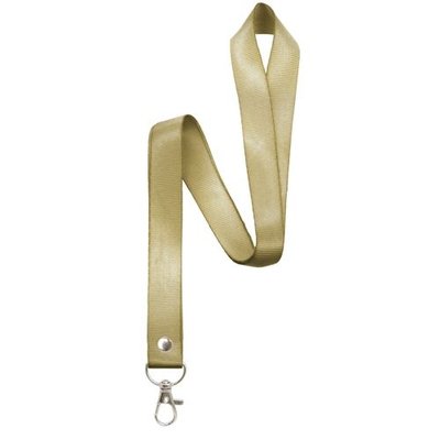 Lanyard metálico en oro o plata