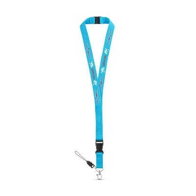 Lanyard con Mosquetón y Hebilla