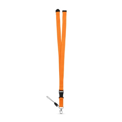 Lanyard con Mosquetón y Hebilla