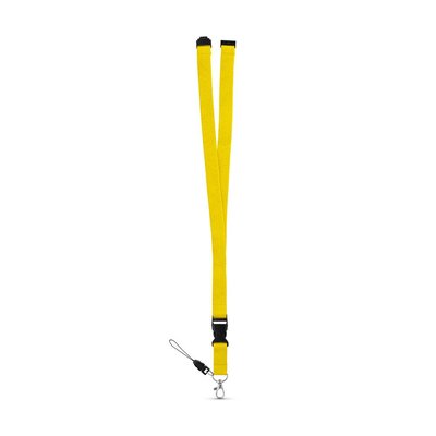 Lanyard con Mosquetón y Hebilla
