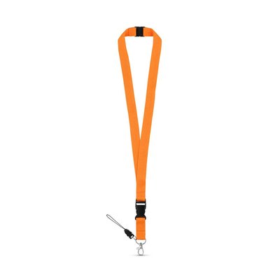 Lanyard con Mosquetón y Hebilla