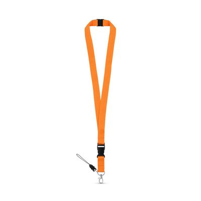 Lanyard con Mosquetón y Hebilla