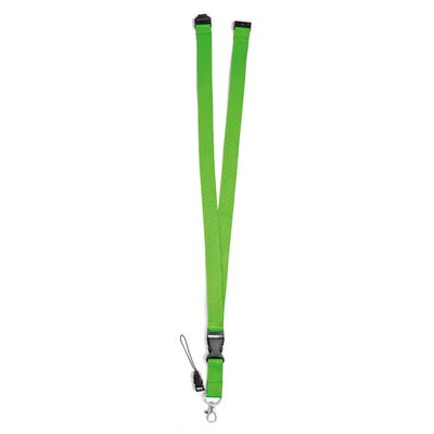 Lanyard con Mosquetón y Hebilla