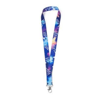 Lanyard de poliéster para sublimación Blanco