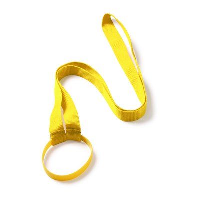 Lanyard portavasos adaptable Amarillo