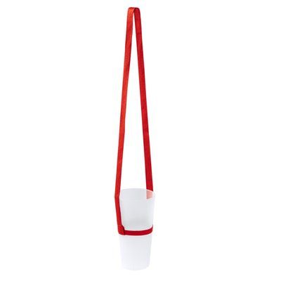 Lanyard portavasos adaptable