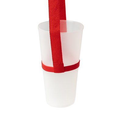 Lanyard portavasos adaptable