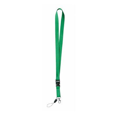 Lanyard Resistente Poliéster con Mosquetón Ver