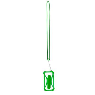 Lanyard silicona con soporte móvil Ver