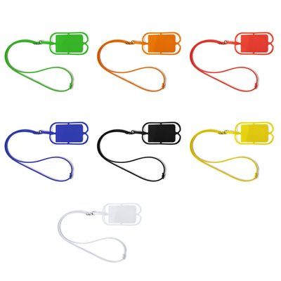 Lanyard de silicona con soporte