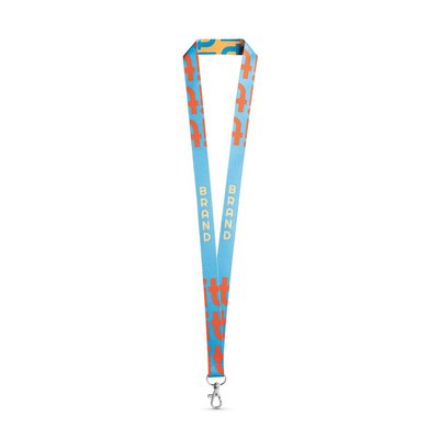 Lanyard Sublimación con Mosquetón 20mm 20x470mm