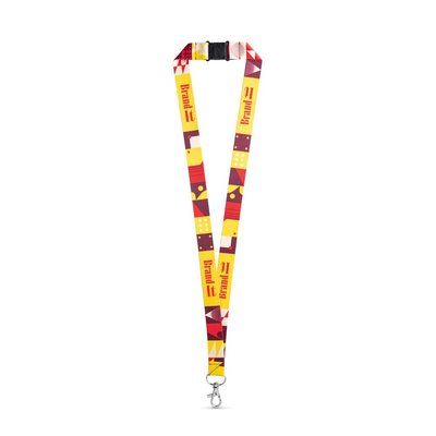 Lanyard Sublimación con Mosquetón