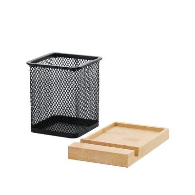 Lapicero malla metal con soporte móvil Neg