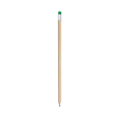 Lápiz de madera con goma de colores Ver