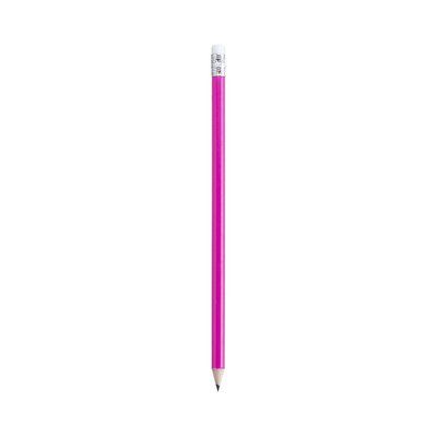 Lápiz de madera publicitario en muchos colores Fucsi