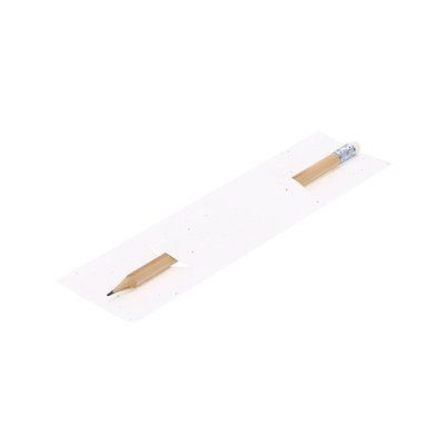 Lápiz de manera natural con funda