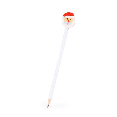 Lápiz navideño de madera