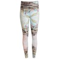 Leggings Deportivos Cintura Ancha PRINT ABSTRACTO L